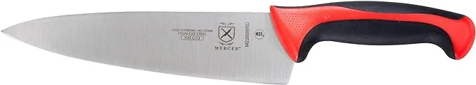 Mercer M22608RD 8" Millennia Chef's Knife, Red