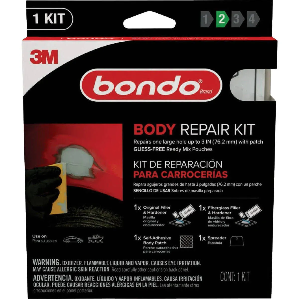 Bondo - BRKIT-2PK-ES - 2 oz. Ready Mix Body Repair Kit