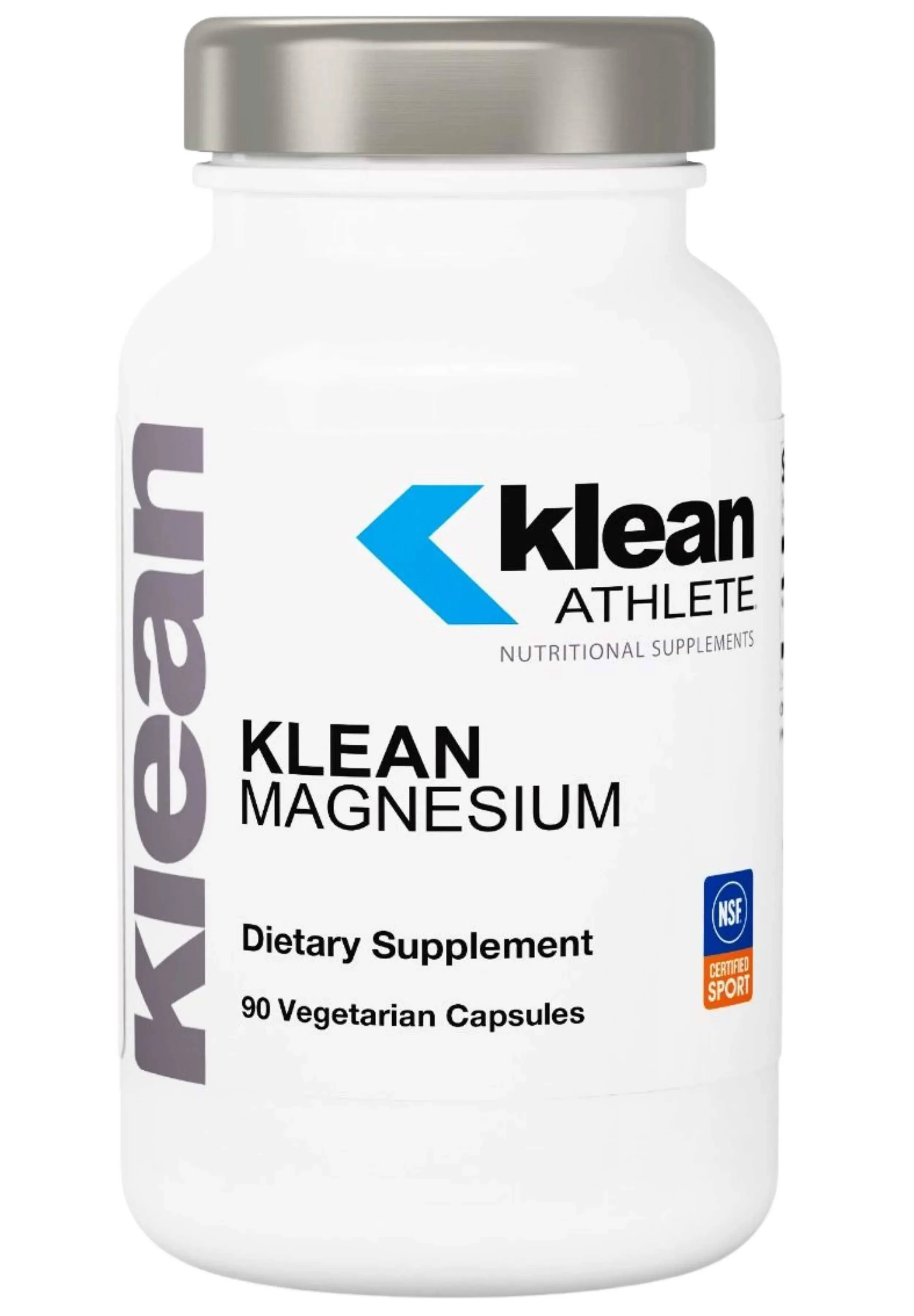 Klean ATHLETE Klean Magnesium | Supports Ability to Produce and Utilize Energy (ATP), Contract and Relax Muscles and Improves Recovery Time* | NSF Certified for Sport | 90 Vegetarian Capsules