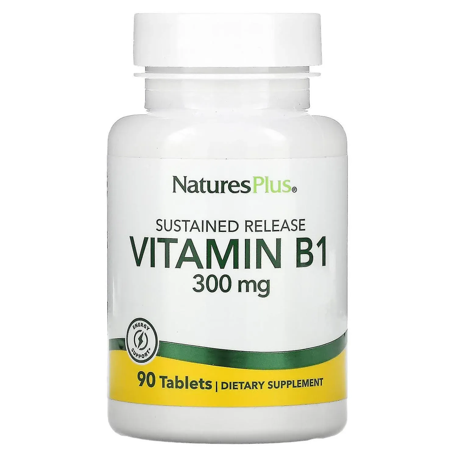 Nature's Plus Vitamin B-1 300 MG 90 Tablets