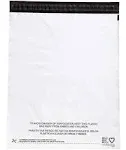 USPACKSMART White Plastic Poly Mailers 9"x12" | Shipping Bags for Clothing, Books, and Accessories | Durable Shipping Envelopes | Waterproof and Tear-Proof with Strong Self-sealing Adhesive | 100-Pack