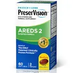 PreserVision Eye Vitamin &Mineral Supplement AREDS 2 Formula 60 Count