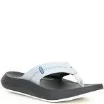 Reef Men's Swellsole Cruiser Flip Flops - Grey/Light Grey/Blue