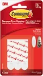 Command Medium Refill Strips 9/Pkg-White 17021PES