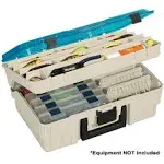 Plano 135010 Compartment Box With Adjustable Compartments, Plastic, 7.33&#034; H X