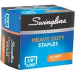 Swingline Heavy-Duty Staples, 3/8" - 5000 count