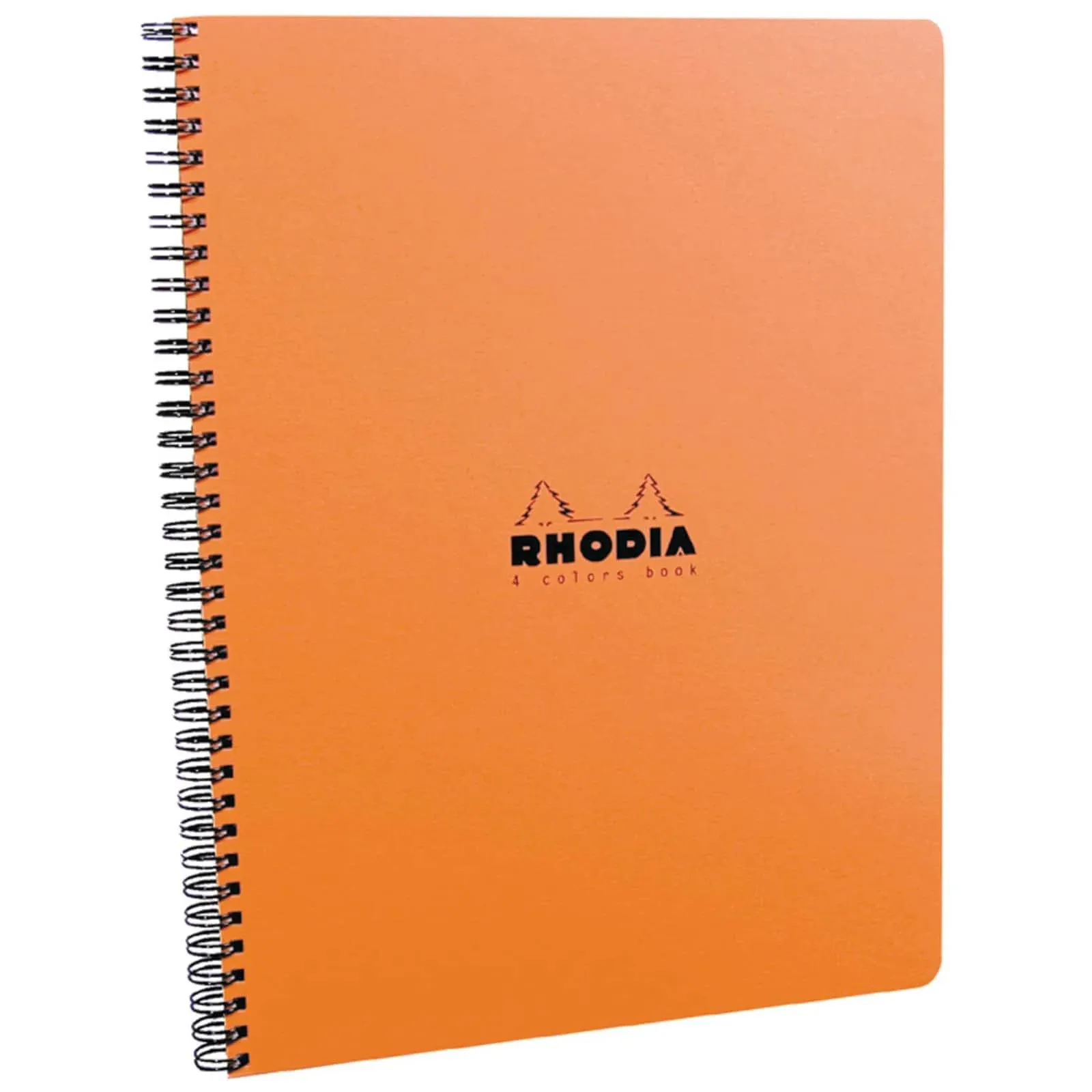 Rhodia 4 Color Wirebound Book Black