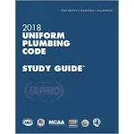 2018 Uniform Plumbing Code Study Guide