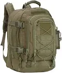 Large Tactical Backpack for Men Military Backpack with DIY System for Travel, Work,Camping,Hunting,Hiking,Sports (GREEN)