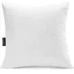 JA COMFORTS 28×28 Goose Down Feather Throw Pillow InsertsSet of 1-5% Down Fil...