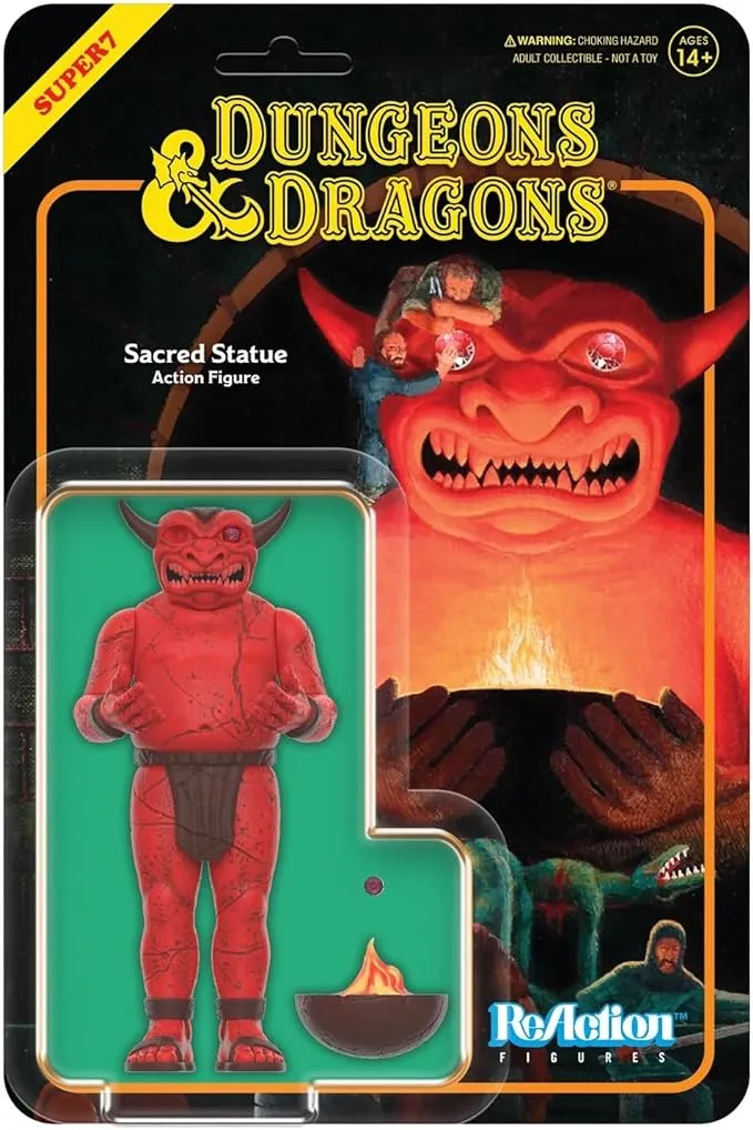 Sacred Statue Dungeons &amp; Dragons Super7 Reaction Action Figure