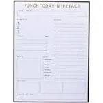 Graphique Punch Today Large Notepad White