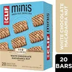 White Chocolate Macadamia Nut, 20 Bars | Clif Bar Minis Energy Bar