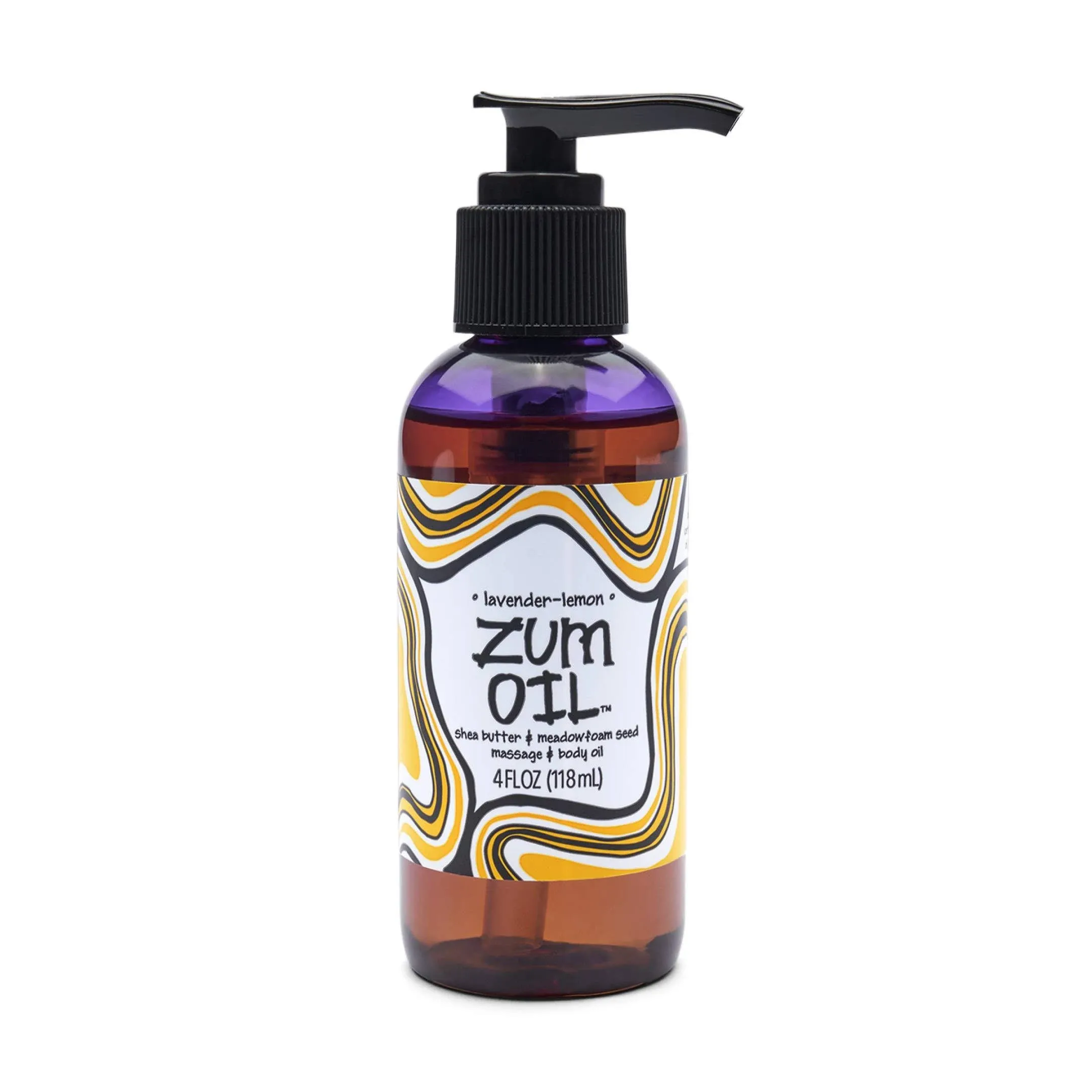 Zum Oil Massage & Body Oil, Lavender-Lemon - 4 fl oz