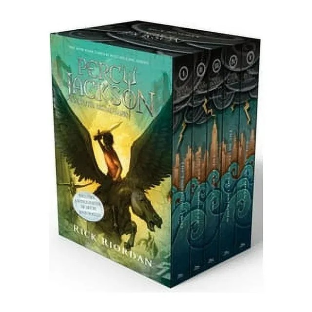 Percy Jackson and the Olympians 5 Book Paperback Boxed Set