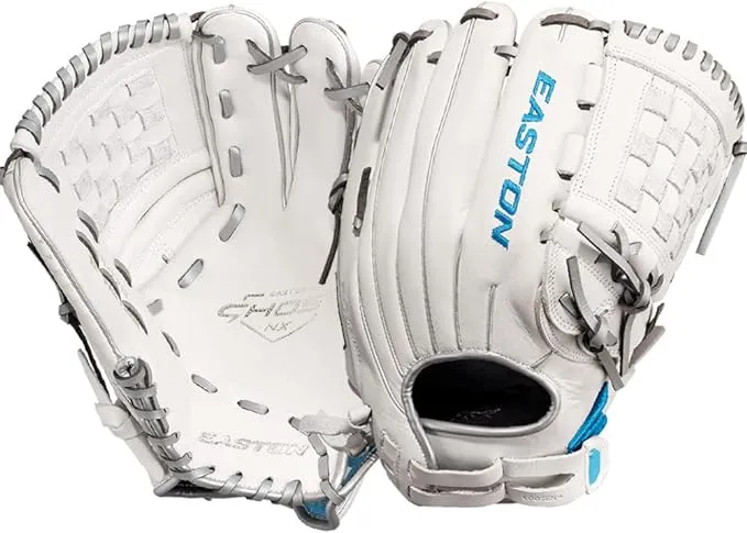 Easton | GHOST NX Fastpitch Softball Glove | 12" | Basket Web | Left Hand Throw