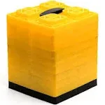 Camco FasTen Leveling Blocks wTHandle 2x2 Yellow 10Pack 44512