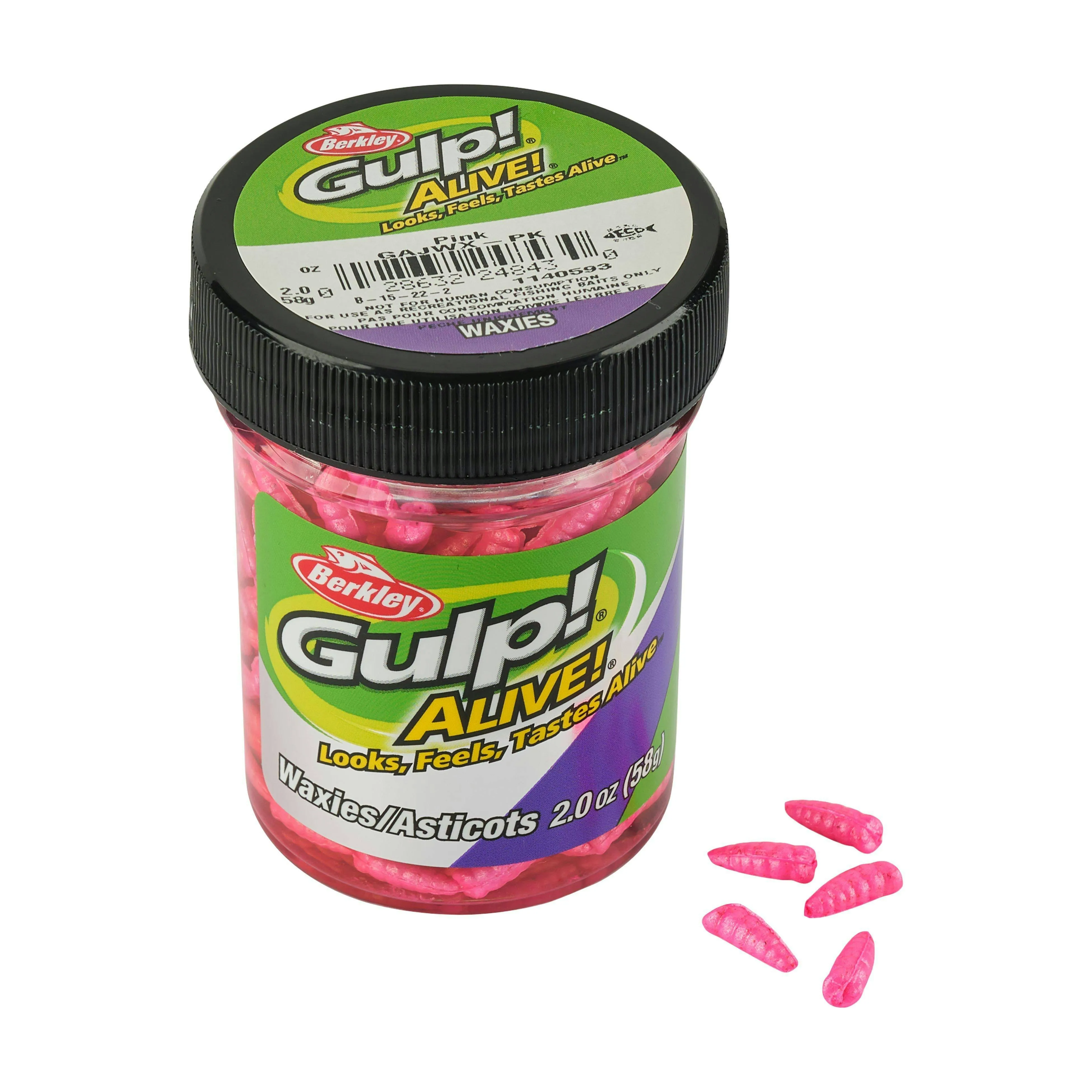 Berkley Pink Gulp Alive Waxies - 1140593 | Blain's Farm & Fleet