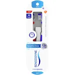 Sensodyne Sensitive Care Soft Toothbrush, Soft Bristle Toothbrush for Adults With Sensitive Teeth - 4 Count