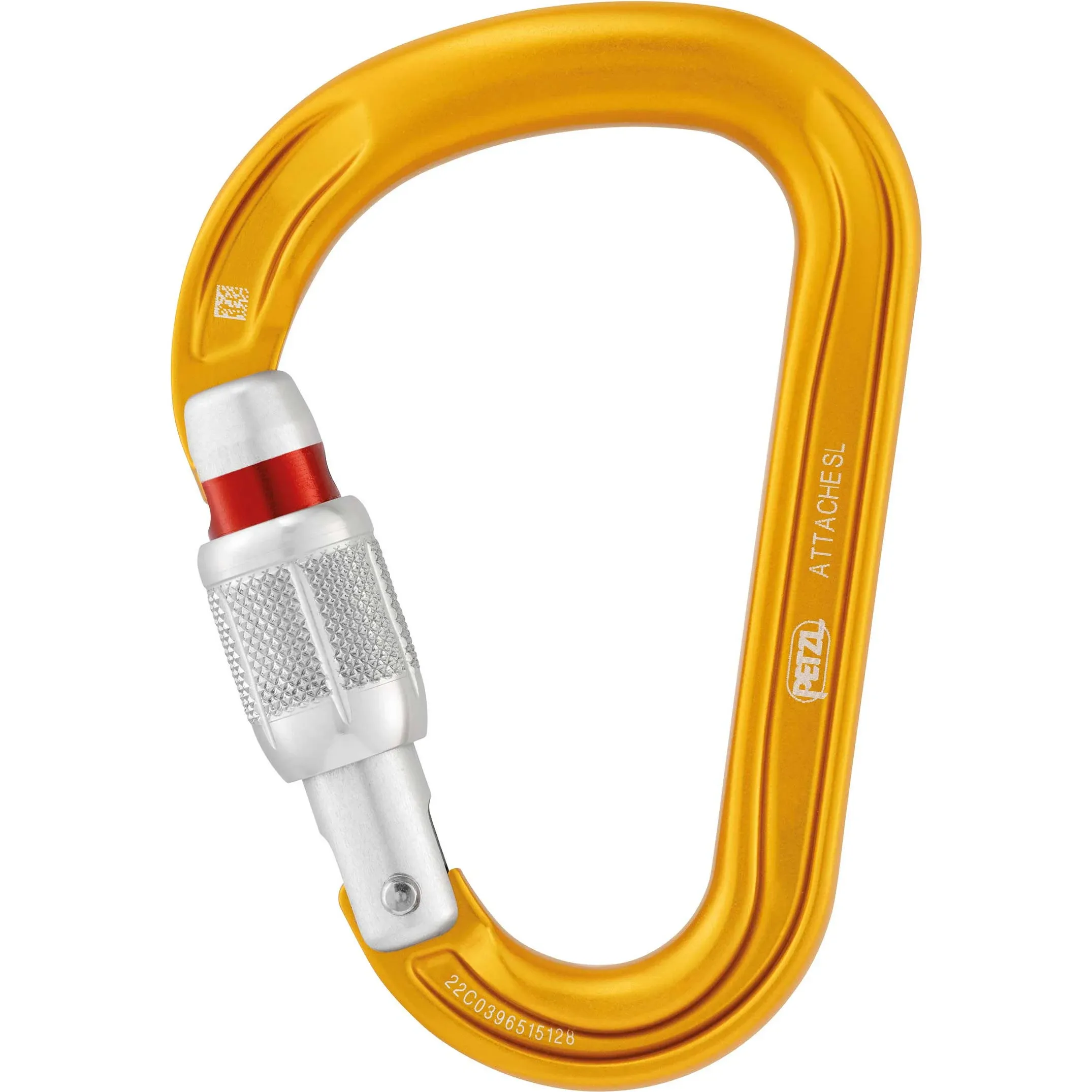 Petzl Attache Carabiner Yellow