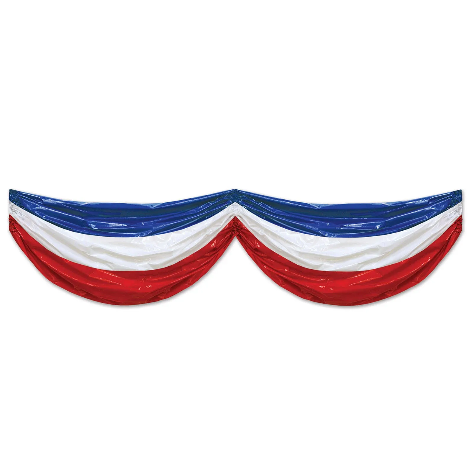 Beistle Patriotic Plastic Bunting