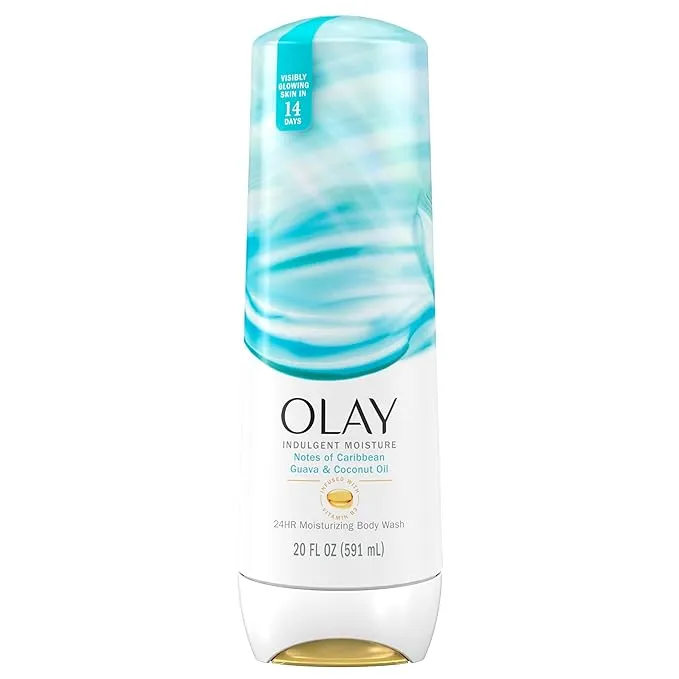 Olay Indulgent Moisture Body Wash - Notes of Guava & Coconut, 20 fl oz