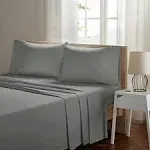 Sleep Philosophy Smart Cool Microfiber King Grey Sheet Set SHET20-963