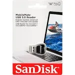 SanDisk MobileMate USB 3.0 MicroSD Card Reader- SDDR-B531-GN6N<wbr/>N High Performance