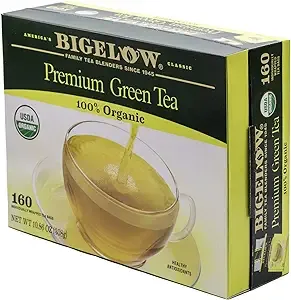 Bigelow Tea Organic Green Tea, 160-Count (51100.85)