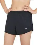 Nike Girls' Dry Tempo Running Shorts, XS, Black/Black/White