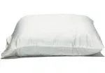 The Giant Pillowcase - Extra Large Extra Tall Pillowcases. 100% Microfiber. 2-Pack (Grey, King 25Wx43L) Fits Even The Fluffiest Pillows Including The Pancake Pillow.