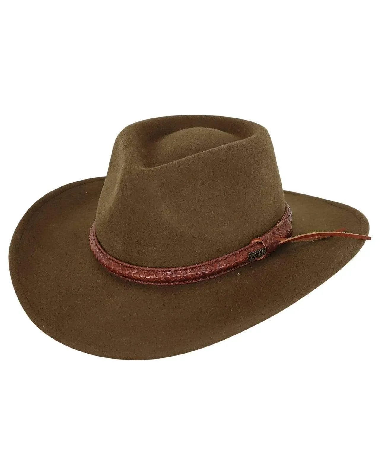 Outback Trading Co. Dusty River Crushable Felt Western Fashion Hat - 1379