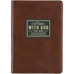 One Minute with God for Men 365 Devotions, Brown Faux Leather Flexcover [Book]