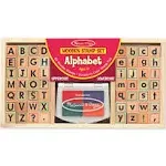 Melissa & Doug Alphabet Stamp Set