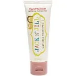 Jack N' Jill Natural Toothpaste, Strawberry - 1.76 oz tube