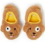 Dearfoams Kid's Emery Critter Closed Back Animal Slipper