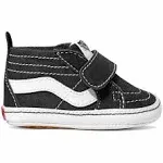 "Vans 'SK8-Hi' Crib Sneaker in Black/true White"