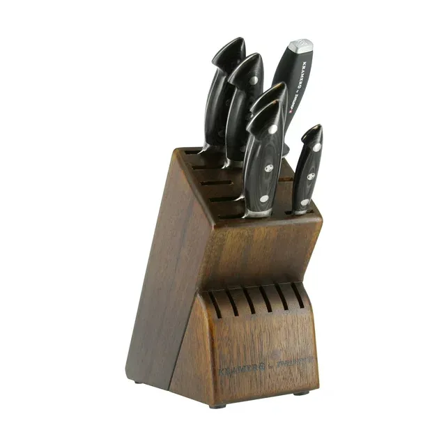 KRAMER by ZWILLING EUROLINE Damascus Collection 7-pc Knife Block Set