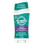 Tom's Deodorant, Long Lasting, Wild Lavender - 2.25 oz