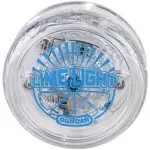 Duncan Toys Limelight LED Light-Up Yo-Yo, Beginner Level Yo-Yo with LED Lights, Clear and Blue