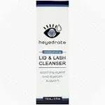 Heyedrate Lid and Lash Cleanser – 2oz Glass Bottle – Pure Hypochlorous Acid Spray for Soothing Dry Eye Irritation – Daily Eyelid & Lash Cleanser​