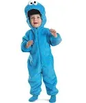 Cookie Monster Deluxe Costume - Sesame Street Toddler (2T)