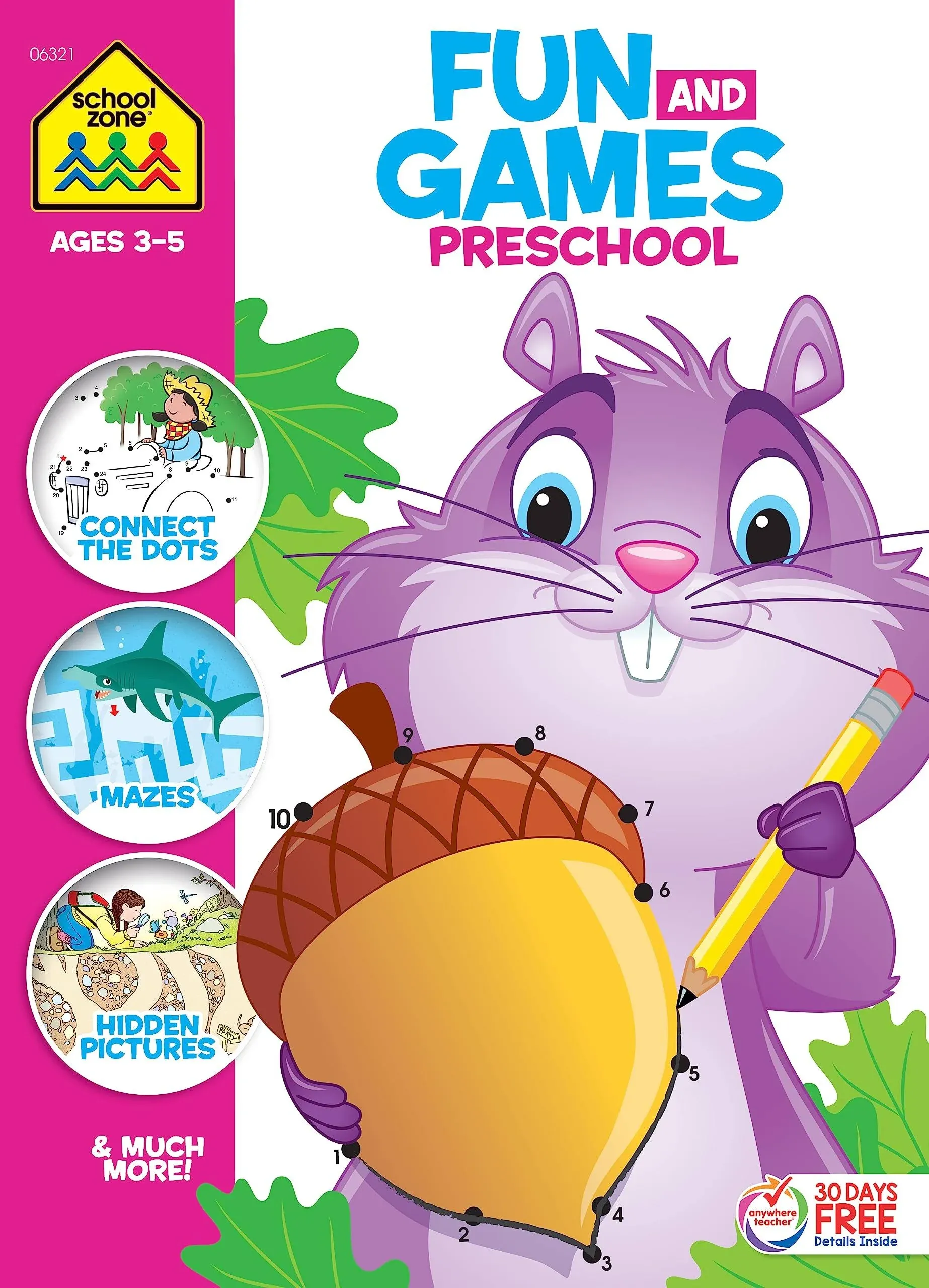 Big Preschool activity Workbook