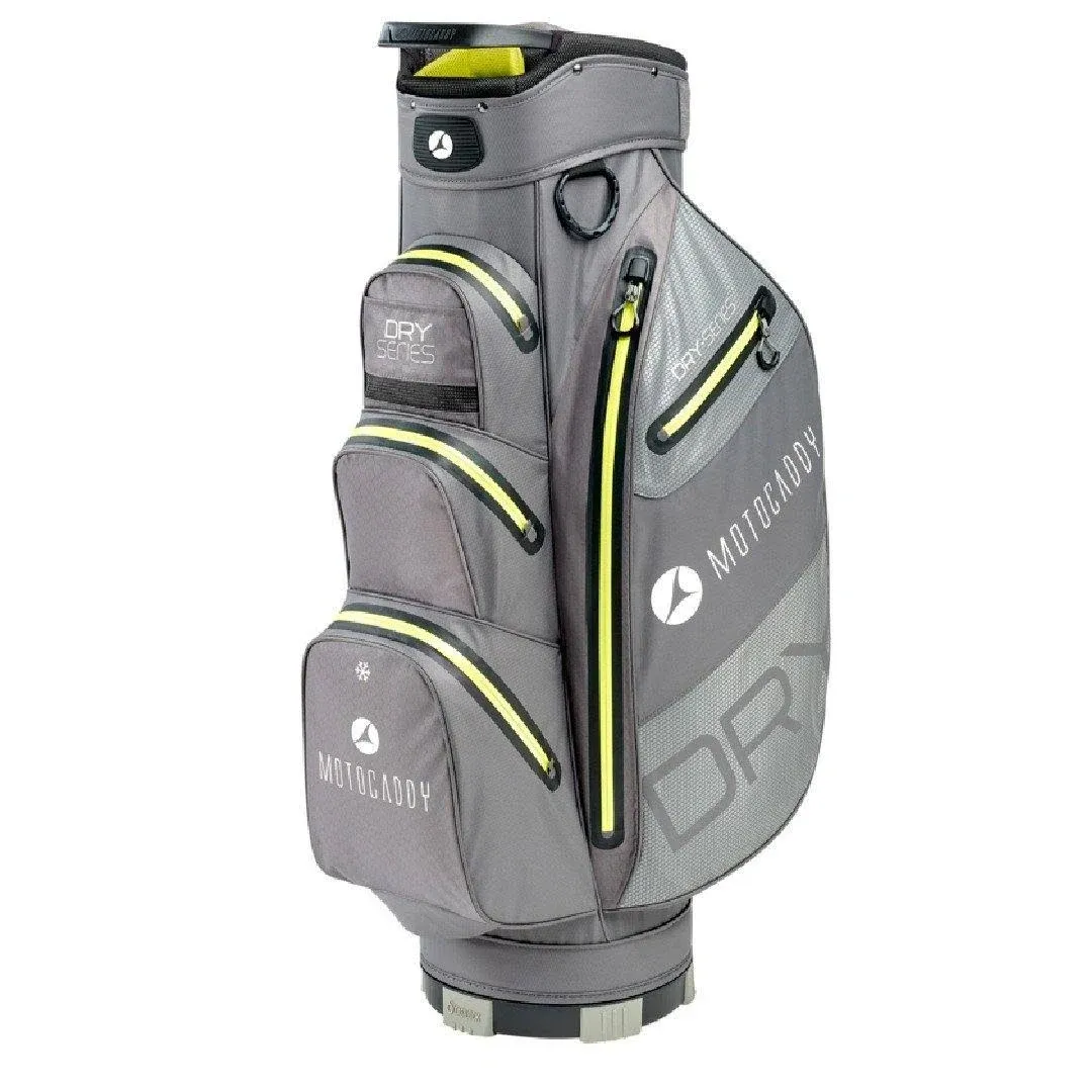 Motocaddy Dry-Series Cart Bag Charcoal/Lime