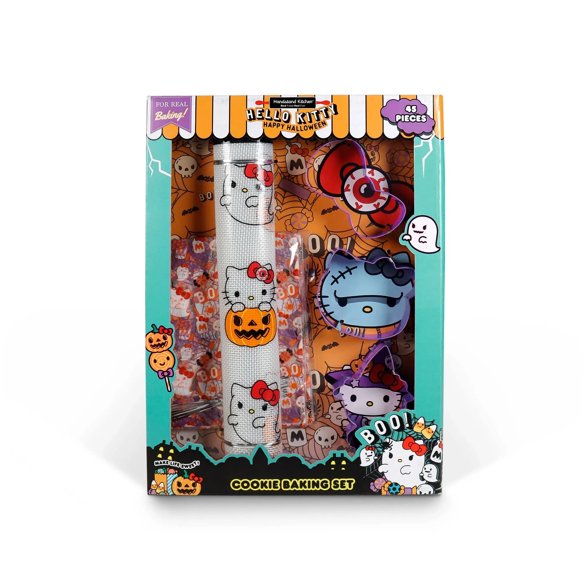 Sanrio Hello Kitty Halloween 45-Piece Cookie Baking Set