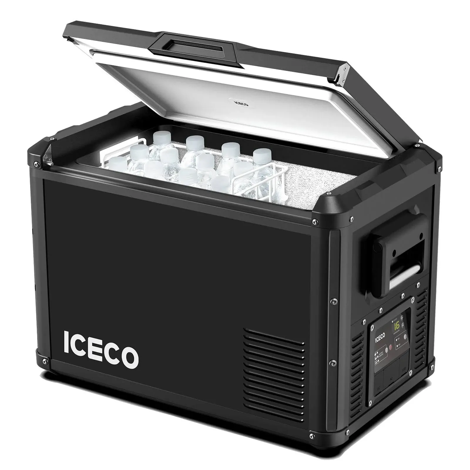 ICECO VL45ProS Single Zone Portable Fridge Freezer 45 LT, Black