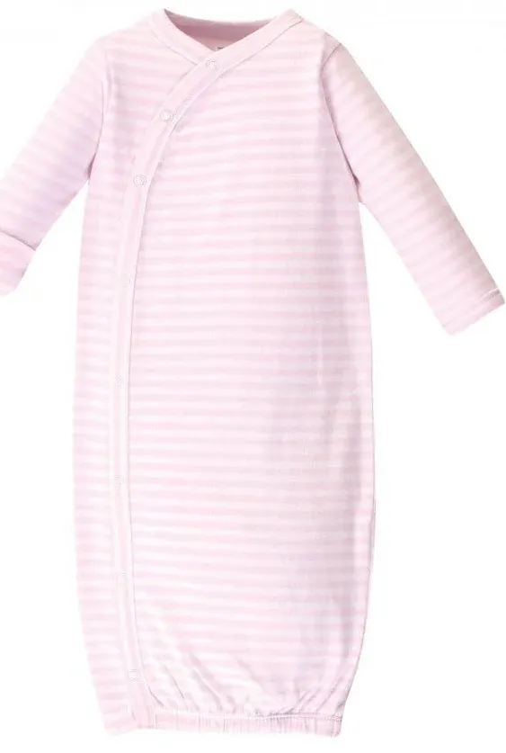 Touched by Nature Baby Girls' Organic Cotton Kimono Gowns