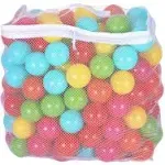 BalanceFrom Fitness 2.3 in Crush Proof Play Pit Balls w/ Storage Bag, Multicolor