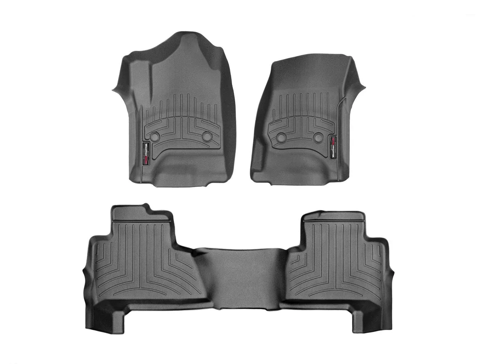 WeatherTech 44607-1-2: DigitalFit Floor Mats 2015-2018 GM SUV - JEGS