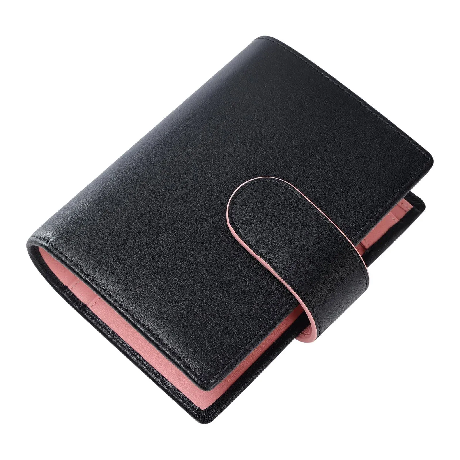 Smartfee Leather Organizer Planner – 6 Rings Notebook Binder with Flyleaf